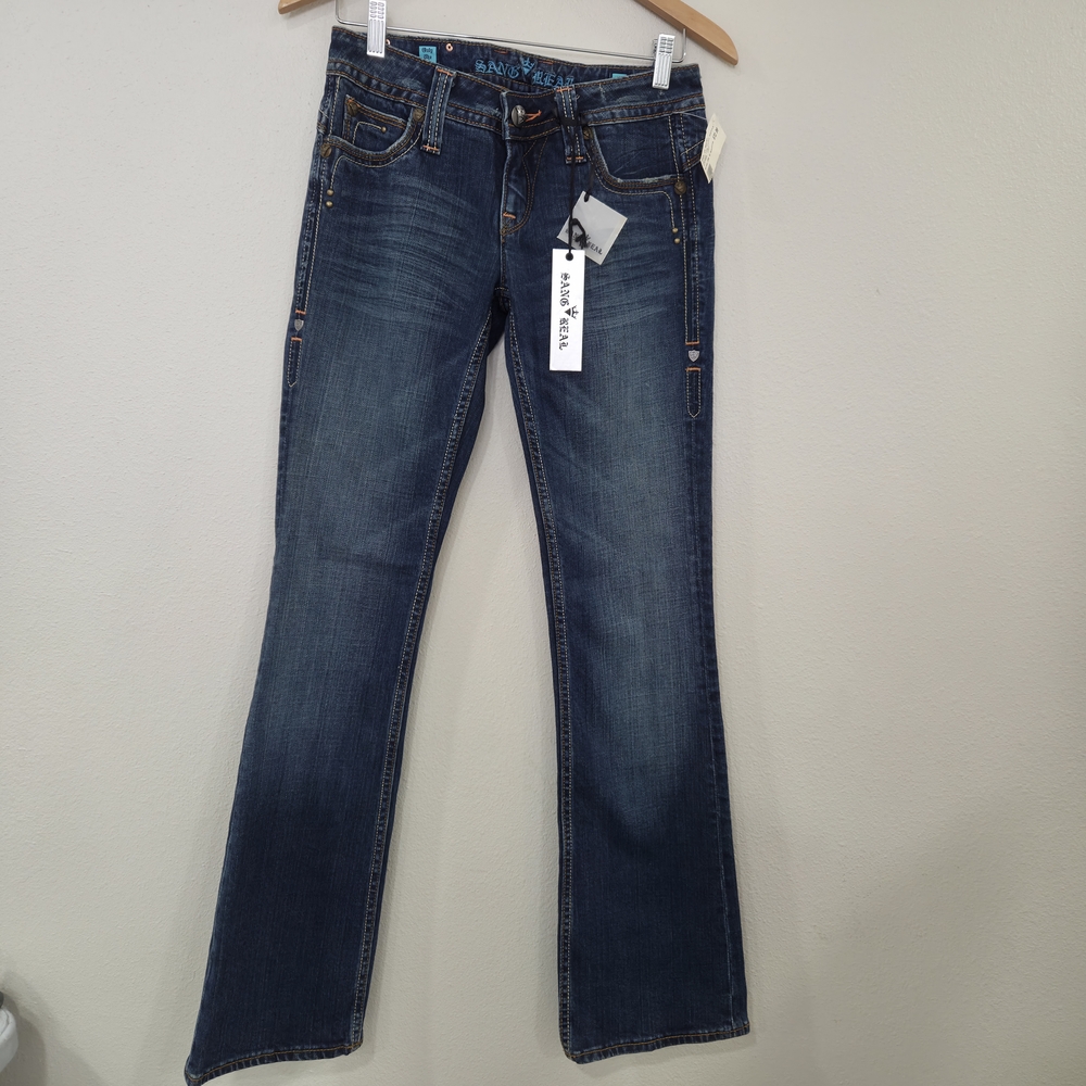 Classic Blue Boot Cut Jeans for Women